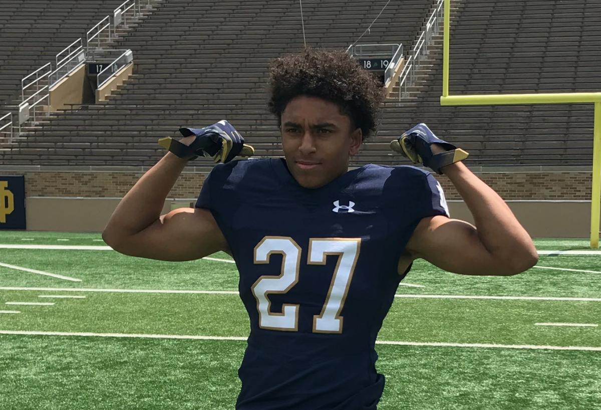 Notre Dame may still add a 4-Star RB to its 2022 recruiting class - One  Foot Down