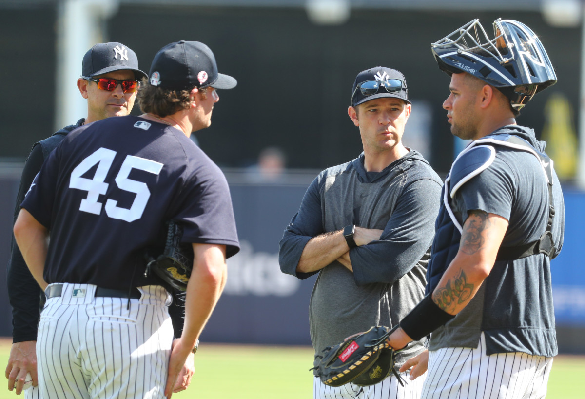 Yankees starting rotation update Pitching coach Matt Blake on how