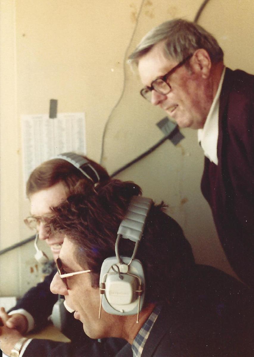 John Forney, Doug Layton and Joe Namath (photo by Jimmy Bank)