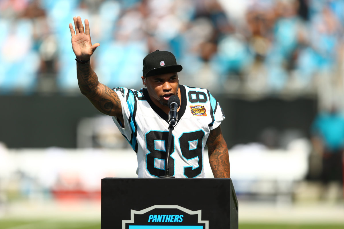 Lot Detail - 2005 Steve Smith Carolina Panthers Game-Used & Autographed  Home Jersey (JSA)