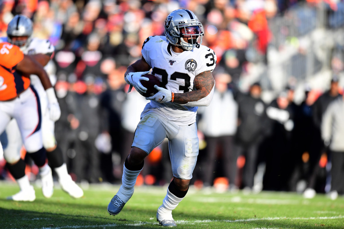 Oakland Raiders running back DeAndre Washington during NFL