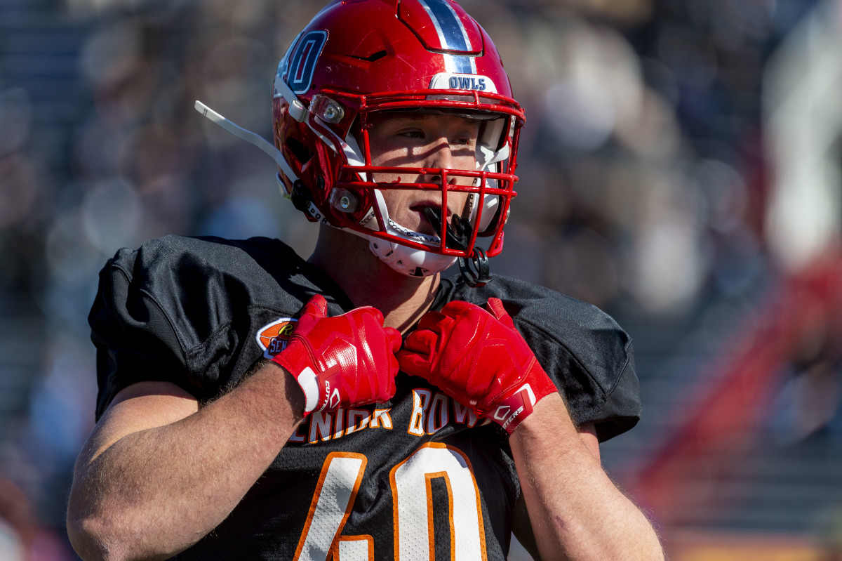 Harrison Bryant, TE, Florida Atlantic - Gauntlet Drill