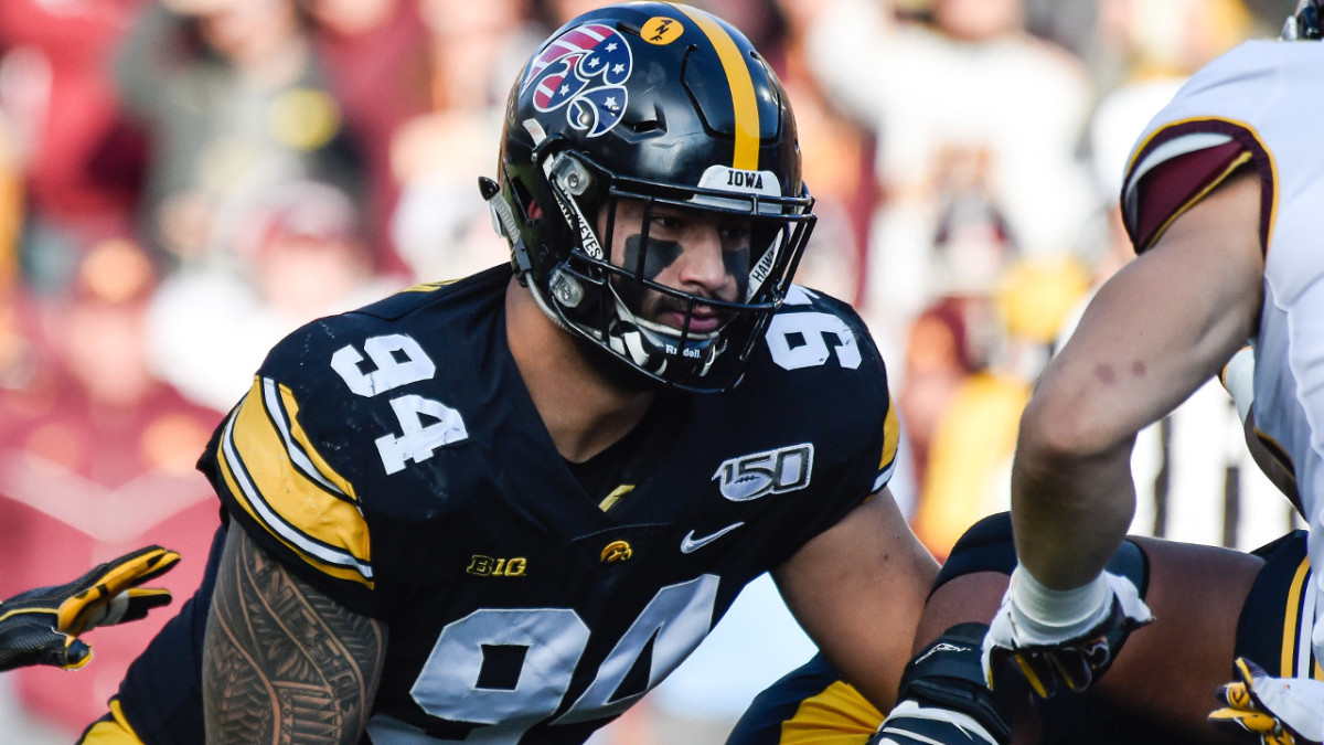 Top Edge Rushers in NFL Draft Iowa's A.J. Epenesa Sports Illustrated