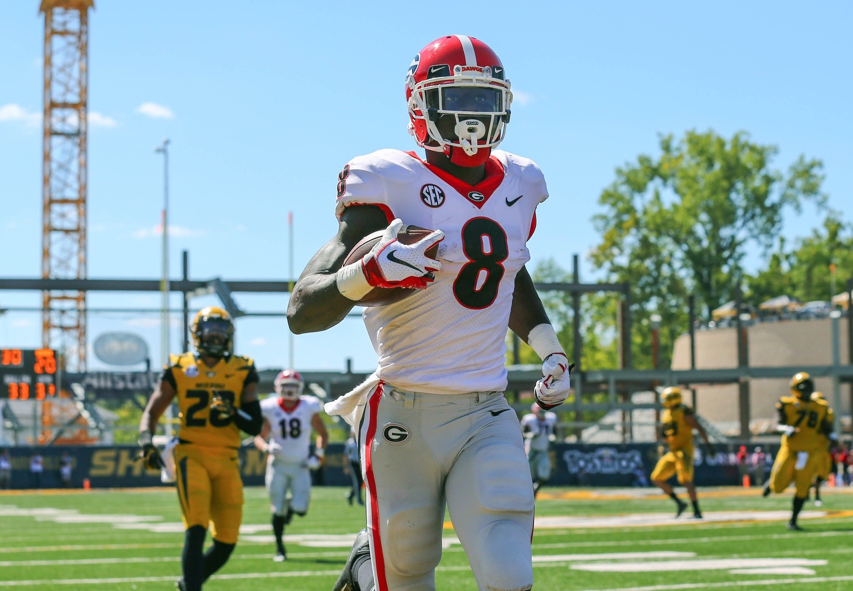 DeAndre Baker Leg Injury - Graphic 