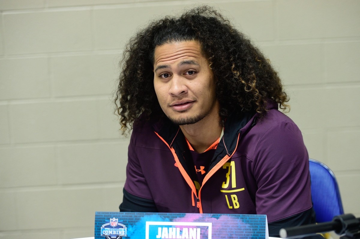 2019 #43 Detroit Lions - Jahlani Tavai, LB, Hawaii - Visit NFL Draft On ...