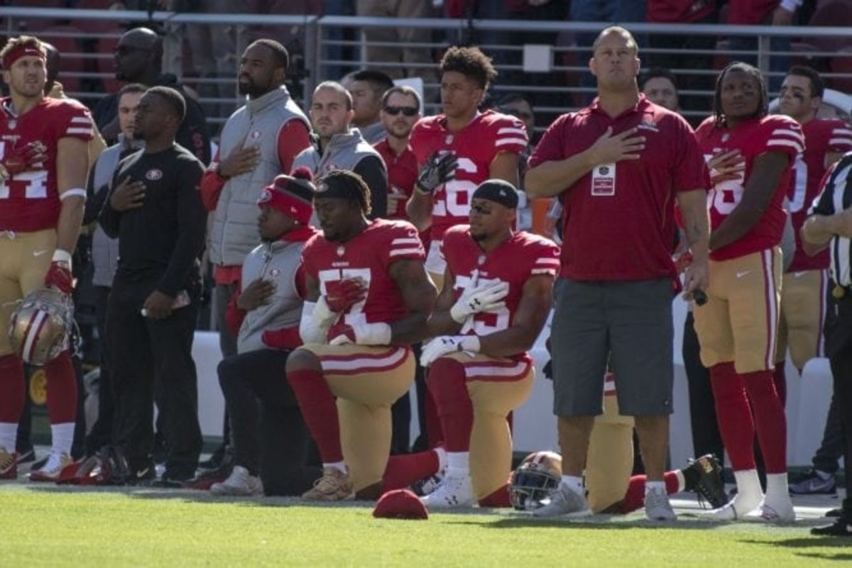 NFLPA challenges league’s national anthem policy Visit NFL Draft on