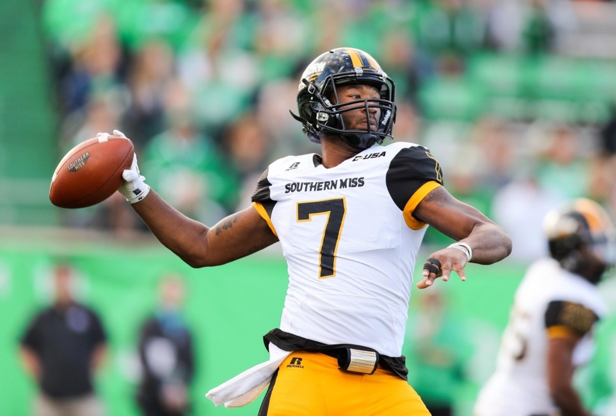 Southern Miss football quarterback Kwadra Griggs suspended