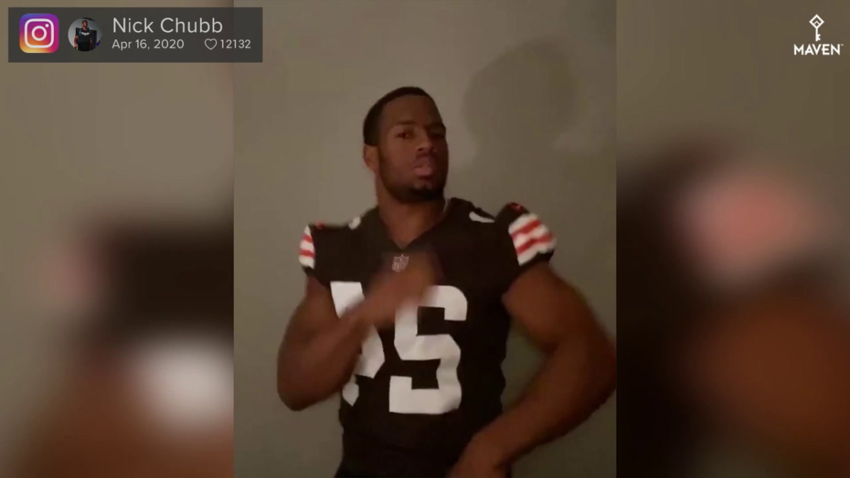 Cleveland Browns Running Back Nick Chubb Appears To Be a Fan Of