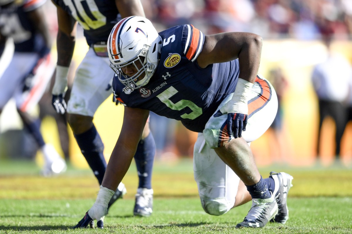 BREAKING: Carolina Panthers Draft Auburn DL Derrick Brown - Sports ...