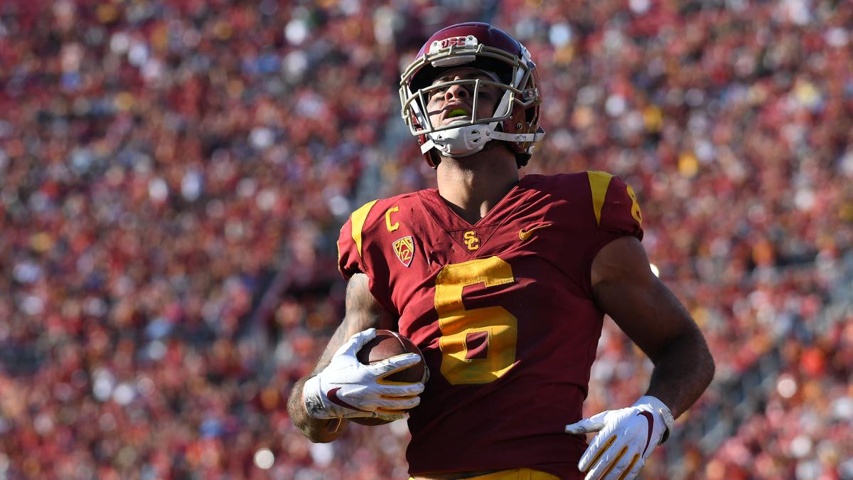 X 上的PFF：「With the 34th overall selection in the 2020 NFL Draft, the  Indianapolis Colts select Michael Pittman Jr., WR, USC   / X