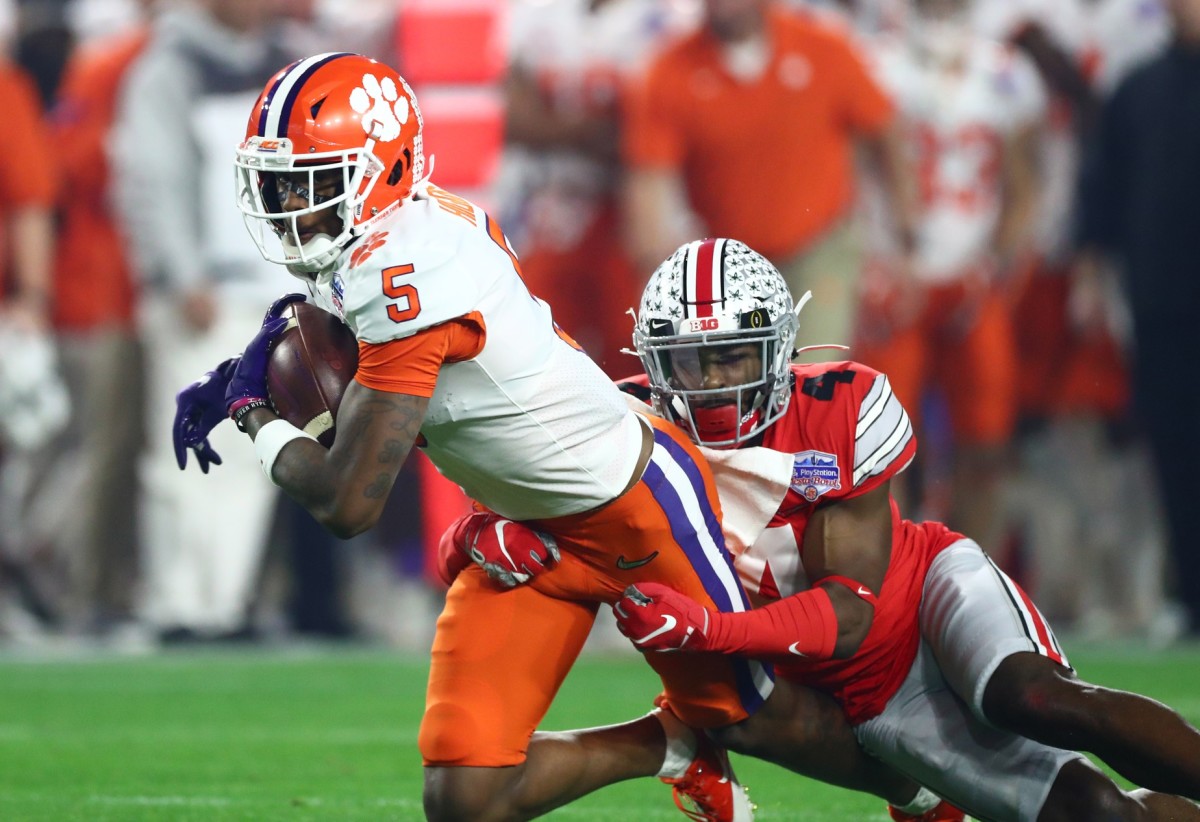 Clemson Football: Tee Higgins rookie Madden 21 rating released