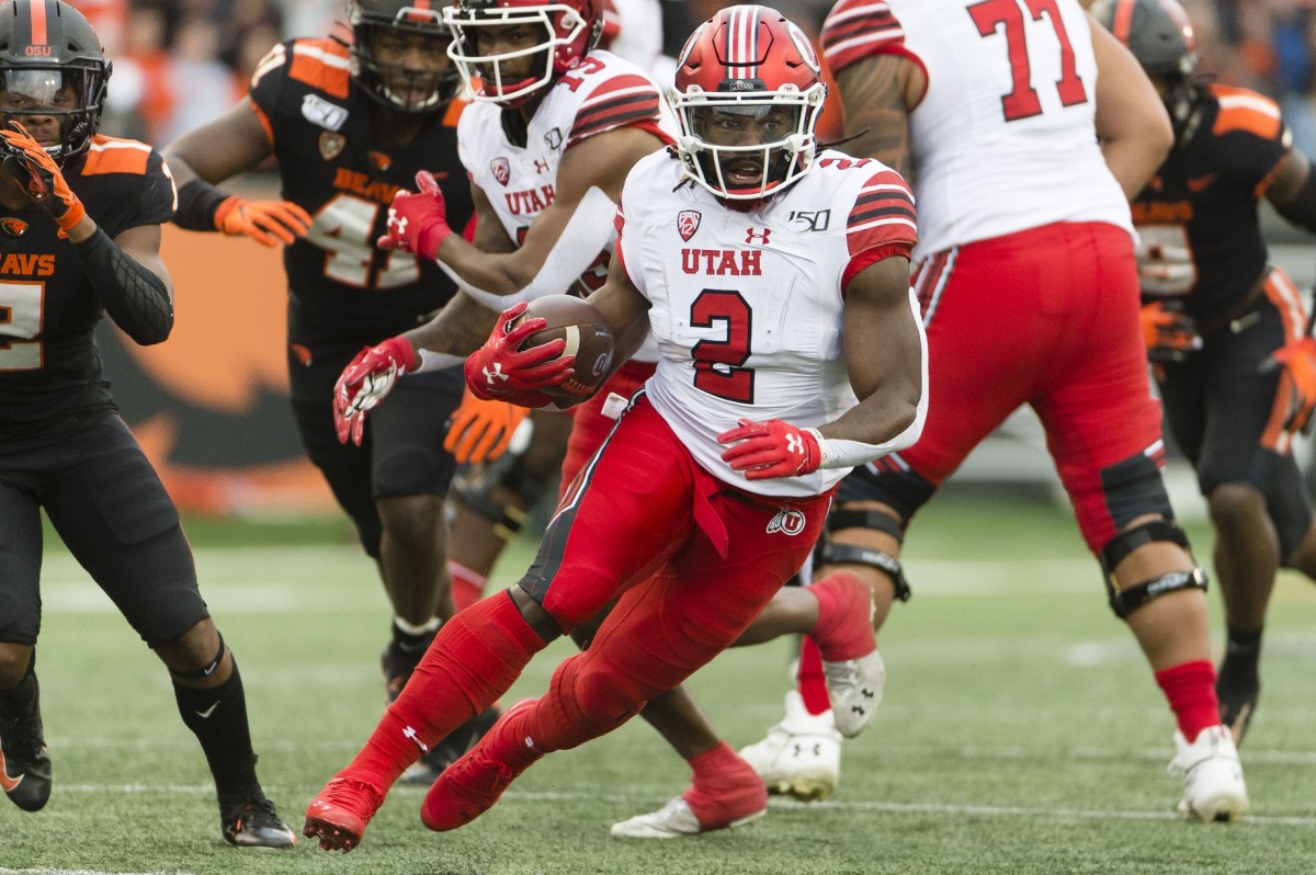 2020 NFL Draft: Running back Zack Moss, Utah pick No. 86