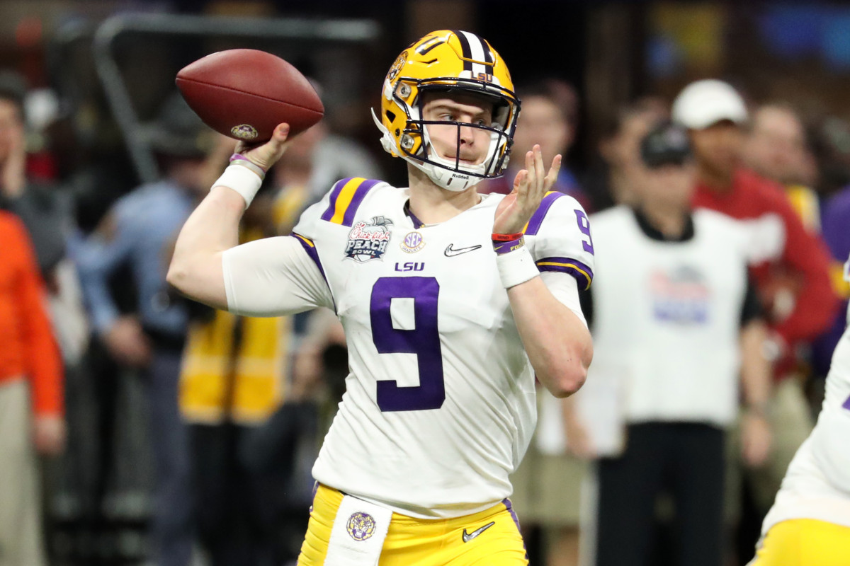 joe burrow bengals lsu jersey