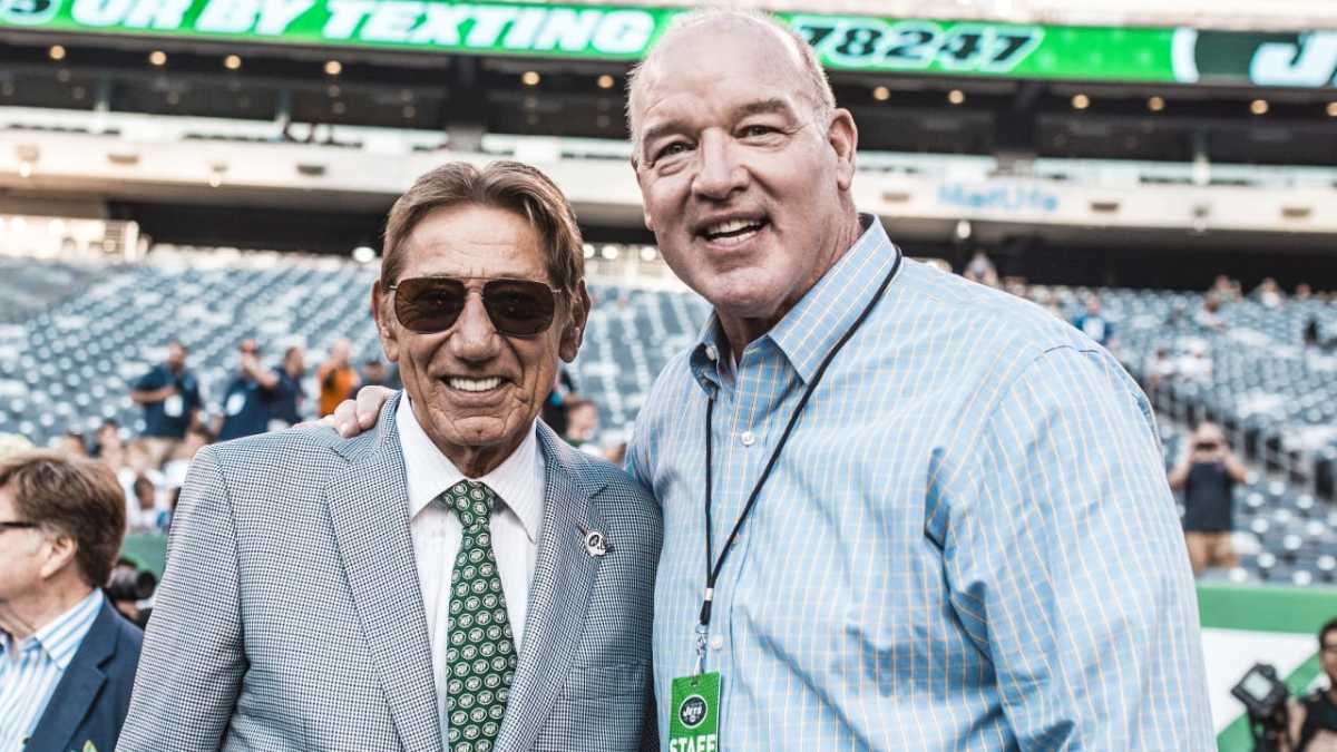 Joe Namath and Marty Lyons