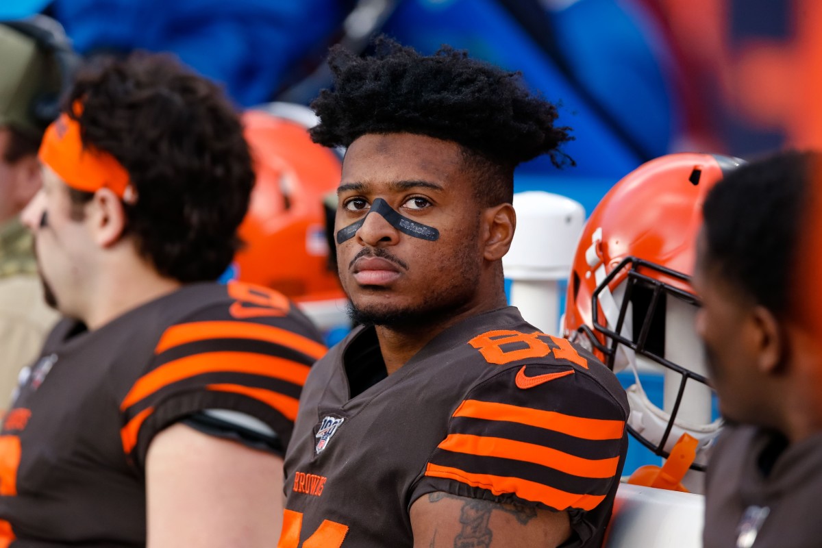 Cleveland Browns Wide Receiver Rashard Higgins Changing Numbers