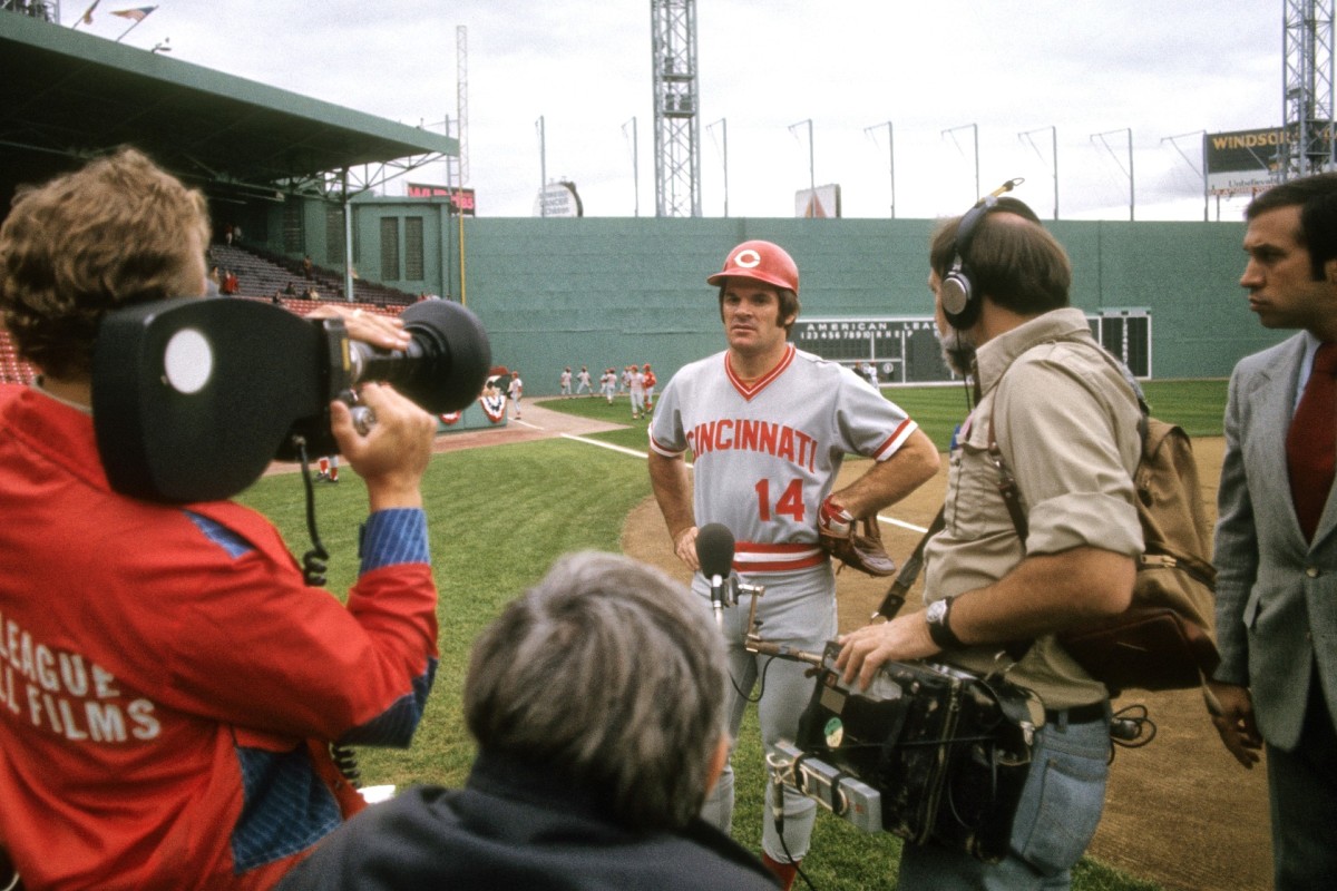 Pete Rose's 80th birthday conference call involved gambling, because of  course it did