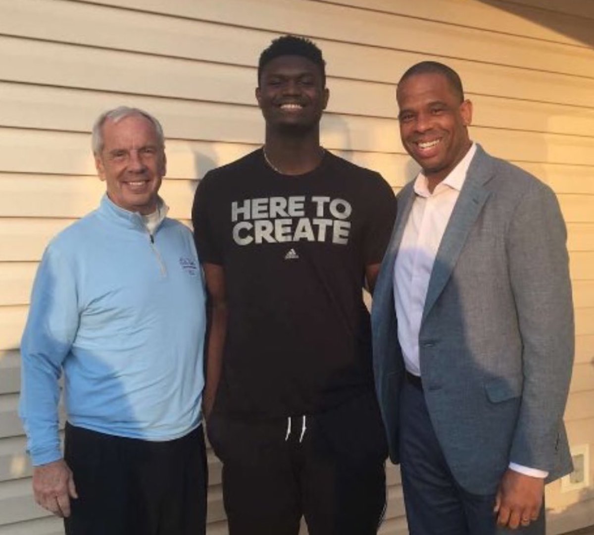 UNC Basketball: Roy Williams on His Recruitment Visit with Zion ...