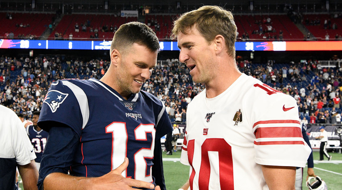 Eli Manning showing everyone he's in Brady's class - The San Diego  Union-Tribune