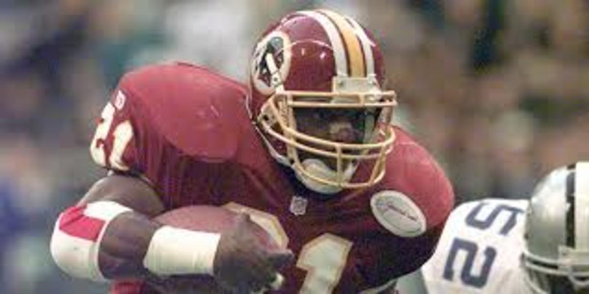 TERRY ALLEN WASHINGTON REDSKINS VINTAGE 1990'S CHAMPION