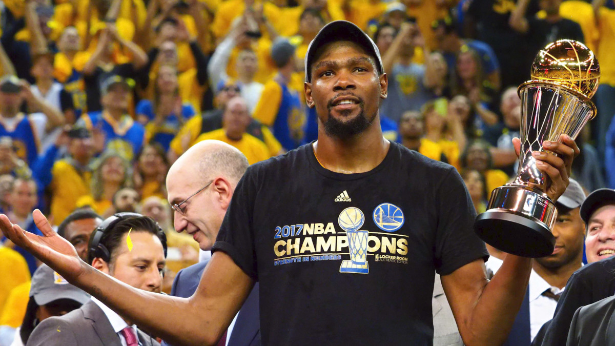 KEVIN DURANT WARRIORS FINALS MVP