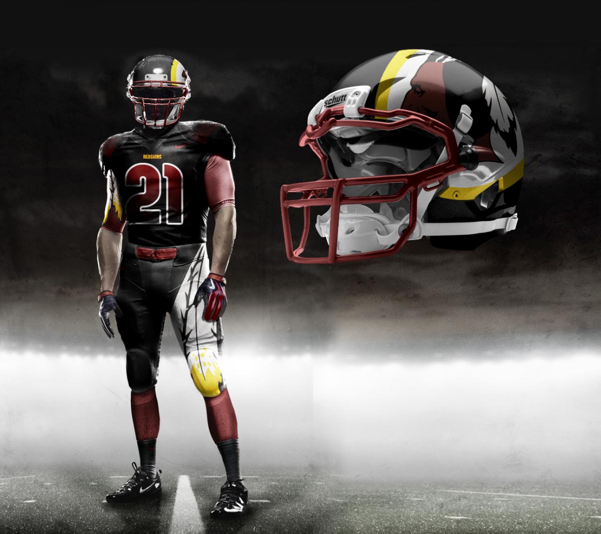 Washington Redskins New Uniforms bmphit