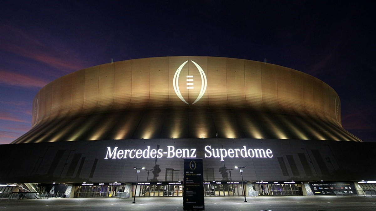 Saints: Mercedes-Benz Signage Removed from Superdome, Per Report - Sports  Illustrated New Orleans Saints News, Analysis and More