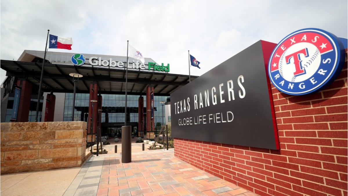 Globe Life Field where the Texas Rangers play.