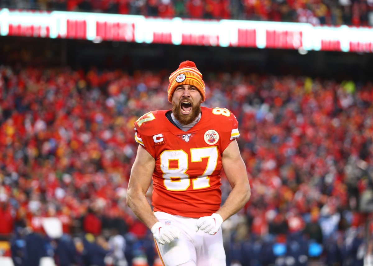 How Many Receiving Yards Will Travis Kelce Have in 2020? - Sports ...