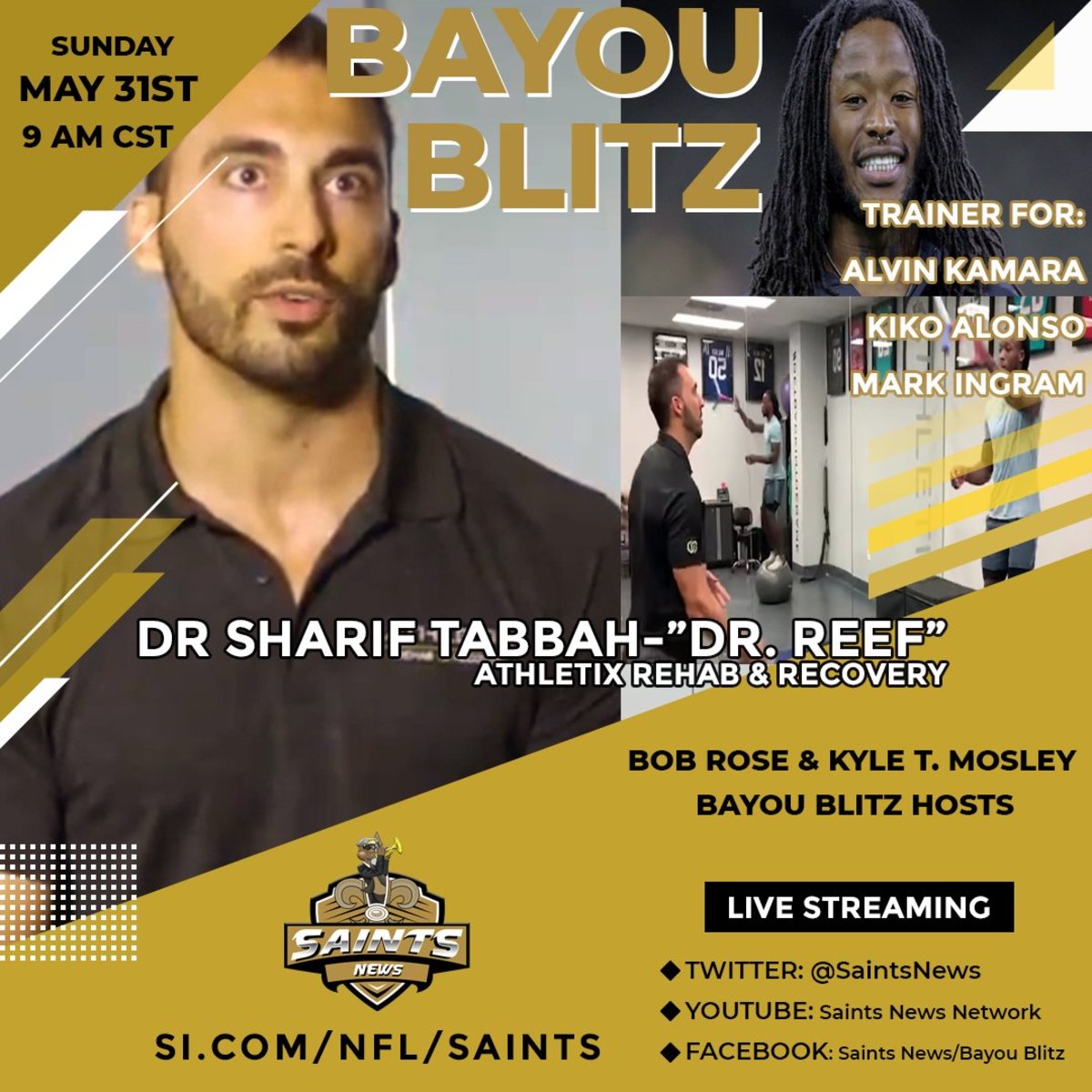 BAYOU BLITZ DR. SHARIF TABBAH INTERVIEW