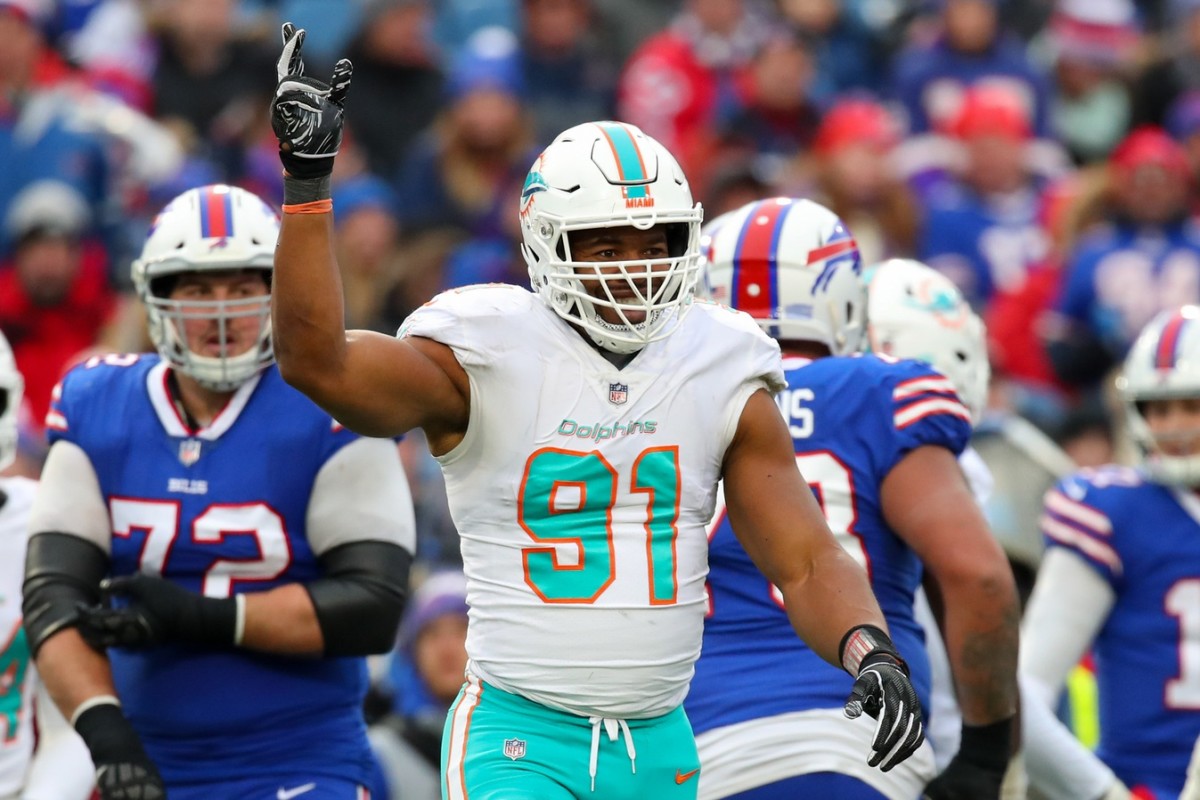 Number 91 and the Three Dolphins Who Wore It Best - Sports Illustrated  Miami Dolphins News, Analysis and More