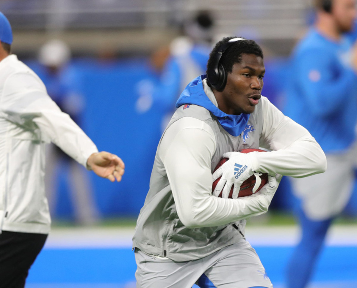 Kerryon Johnson: Release by Detroit 'kind of scary' 