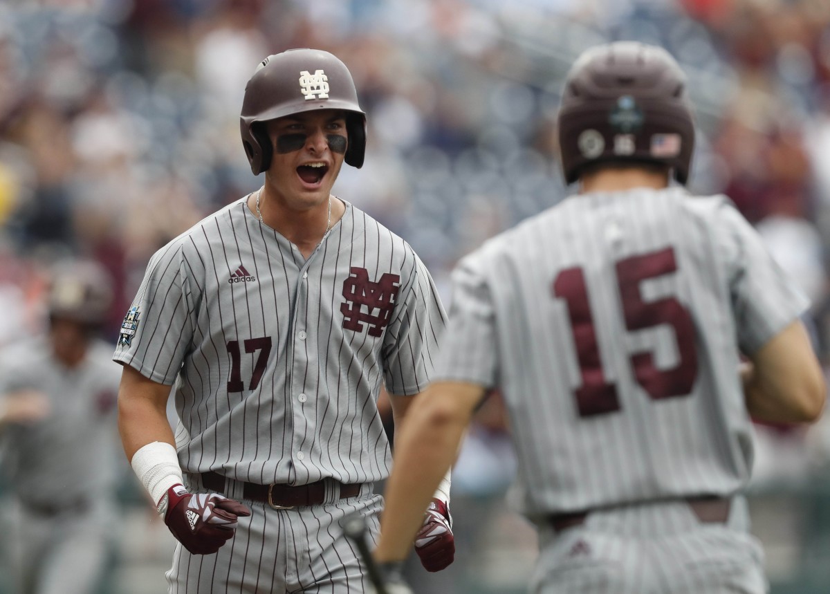 Introducing Mississippi State 2B Justin Foscue, Texas Rangers First