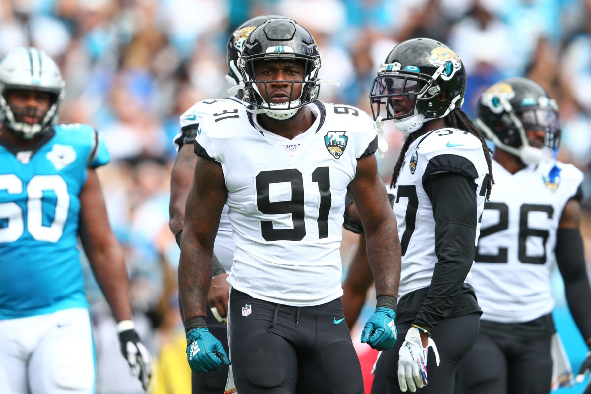 Countdown to Jacksonville Jaguars Football: No. 91 and Who Has Donned it  Best - Sports Illustrated Jacksonville Jaguars News, Analysis and More