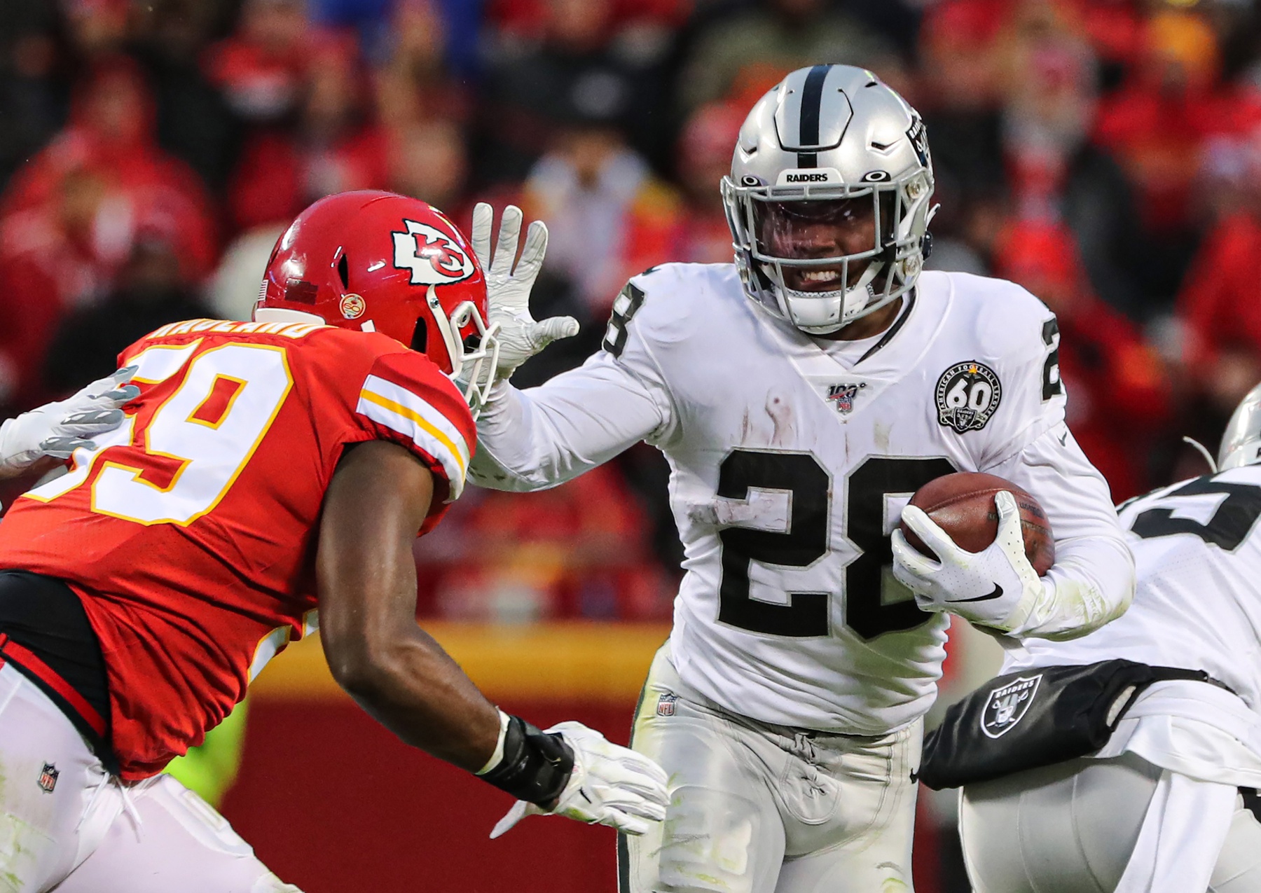 Las Vegas Raiders' Josh Jacobs back to normal self against LA - Sports  Illustrated Las Vegas Raiders News, Analysis and More