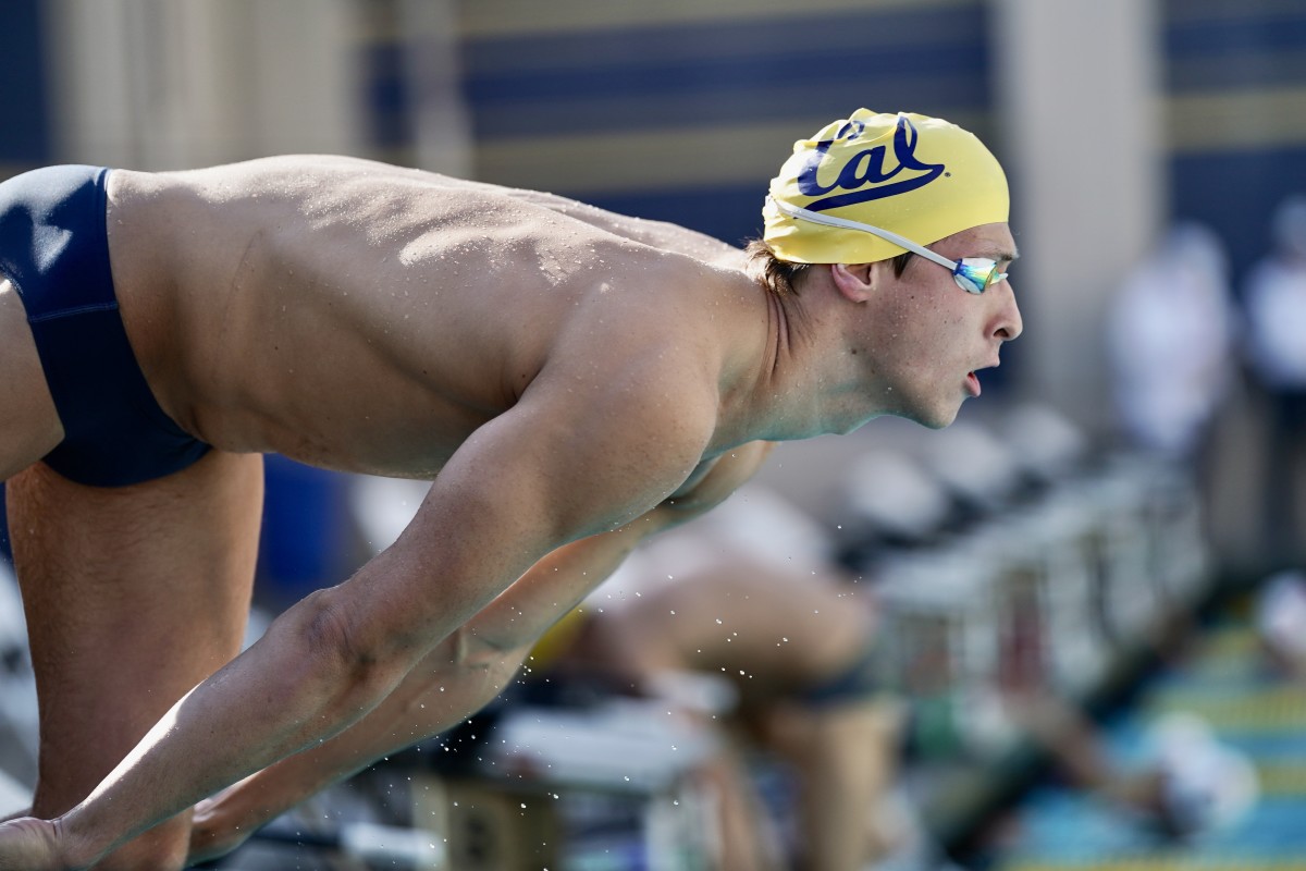 Cal swimmer Jason Louser