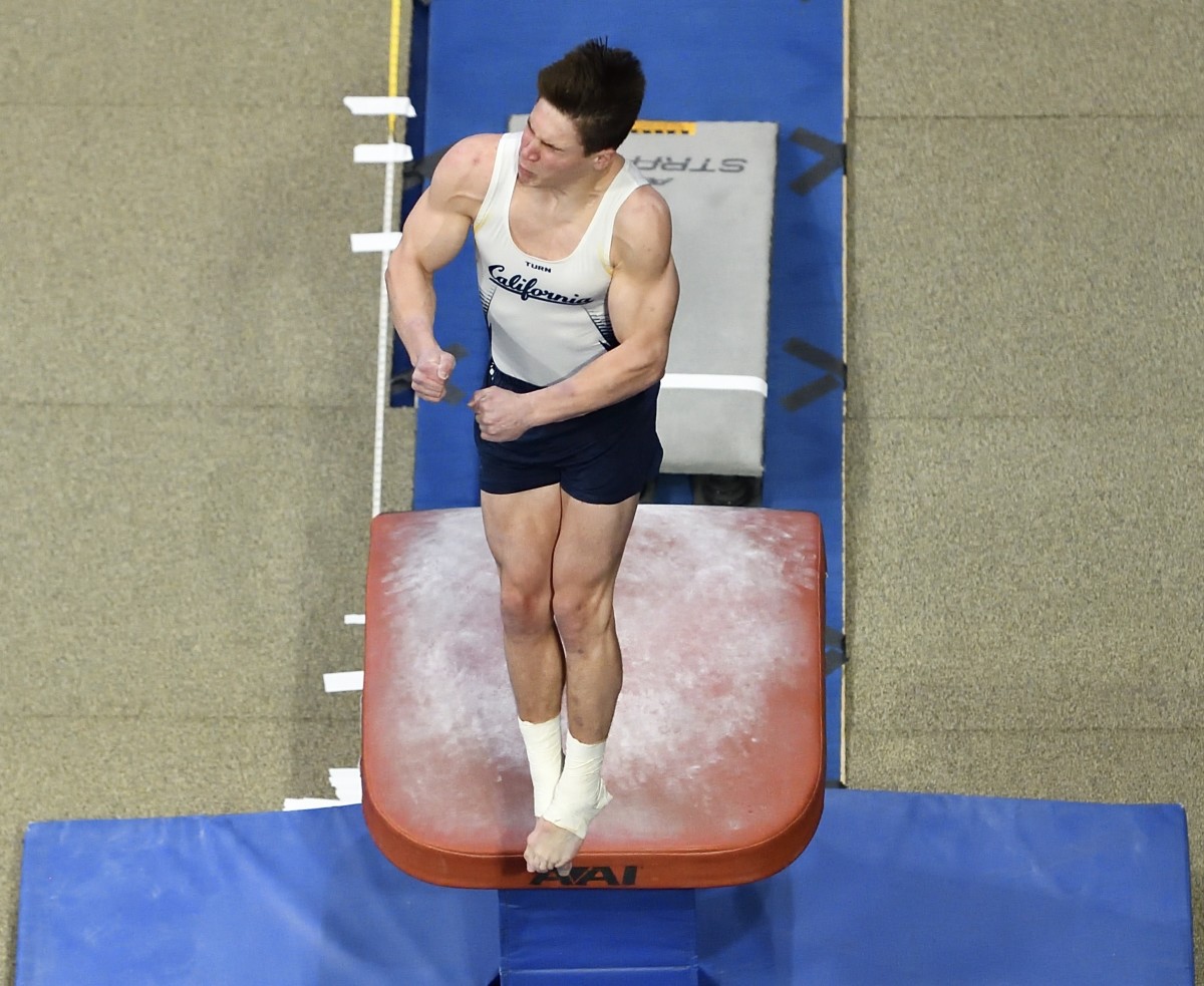 Cal gymnast Kyle Shuttle