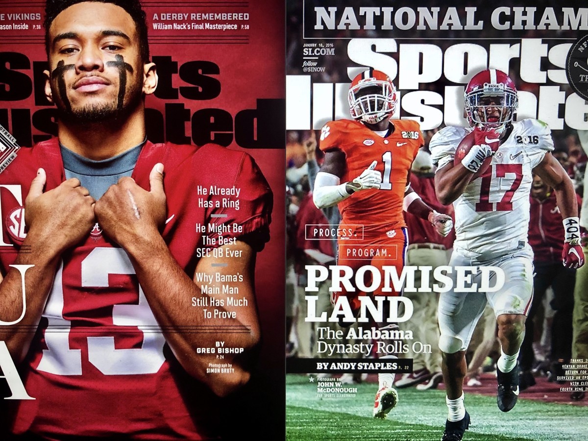 Sports Illustrated Magazine (December 31, 2018) Tua Tagovailoa Cover:  : Books