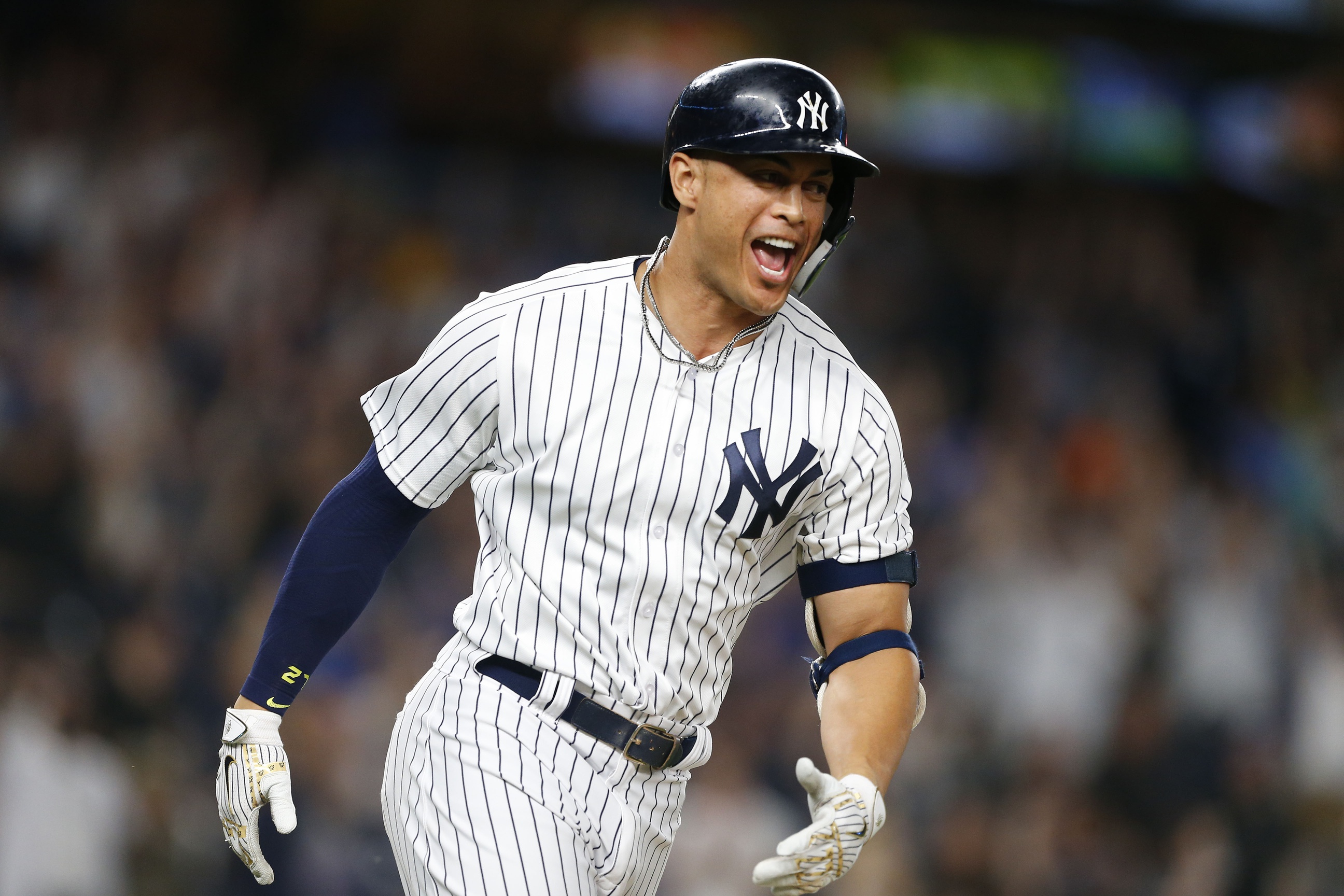 what has happened to GIANCARLO STANTON? sports vids on
