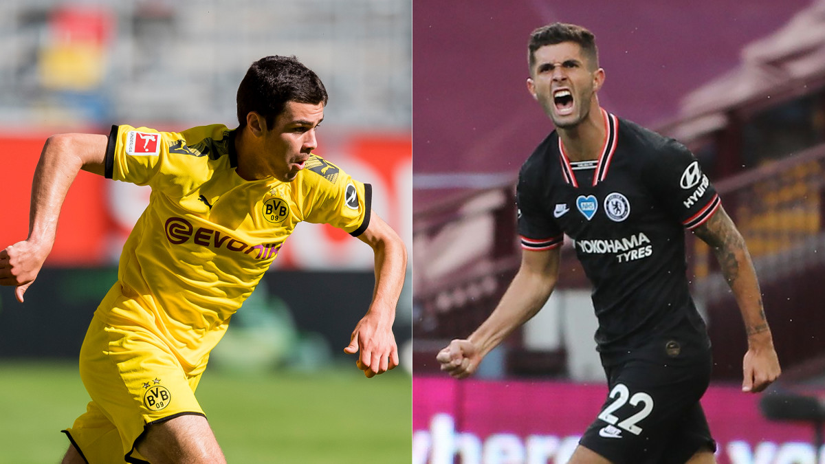 USMNT's Giovanni Reyna and Christian Pulisic