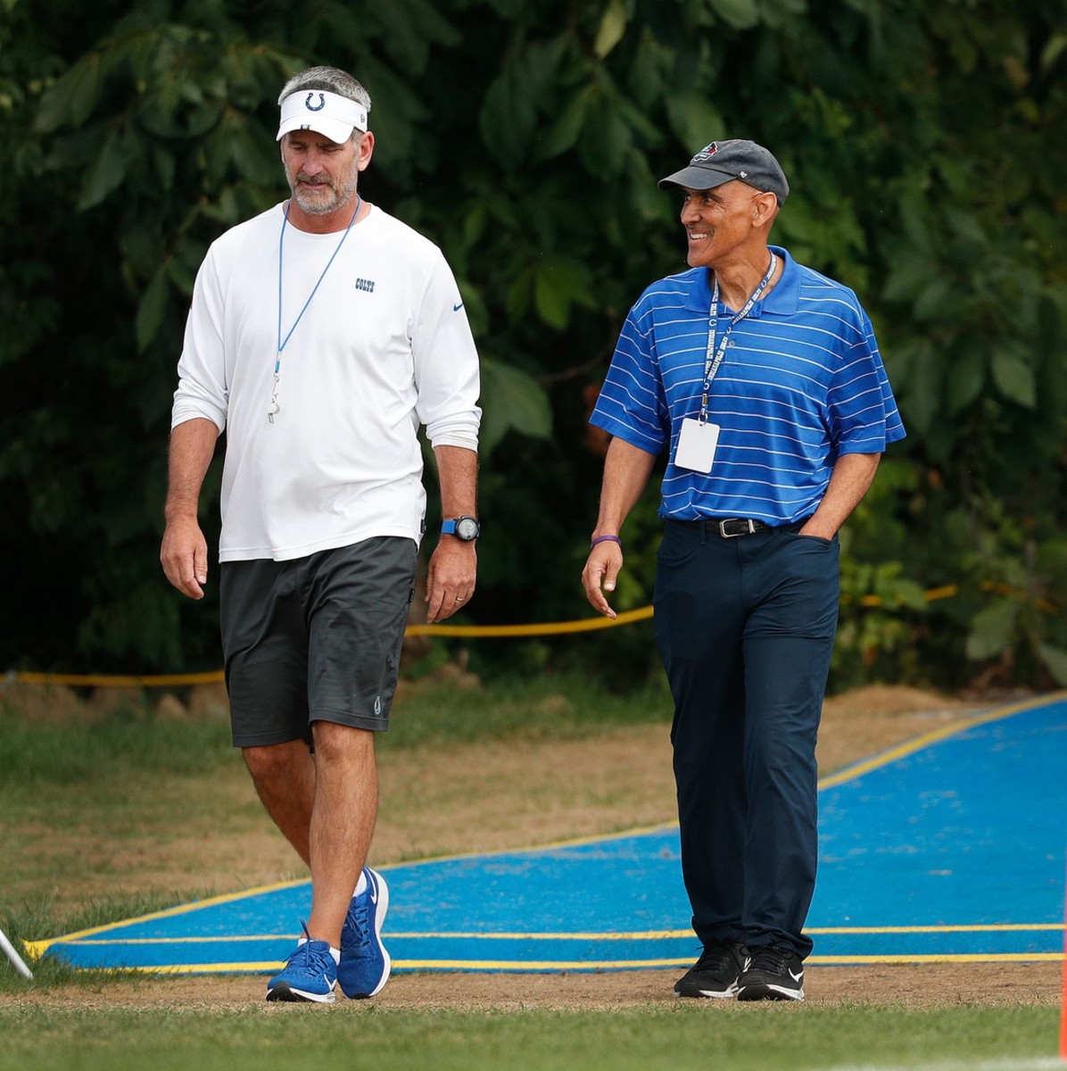 Join former Colts head coach Tony Dungy for a walk down memory