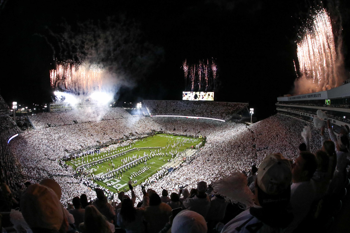 Behind the Scenes at the Penn State White Out - Penn State Athletics