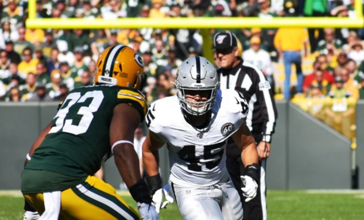 Fellow rookie Alec Ingold keying Josh Jacobs' big runs for Raiders