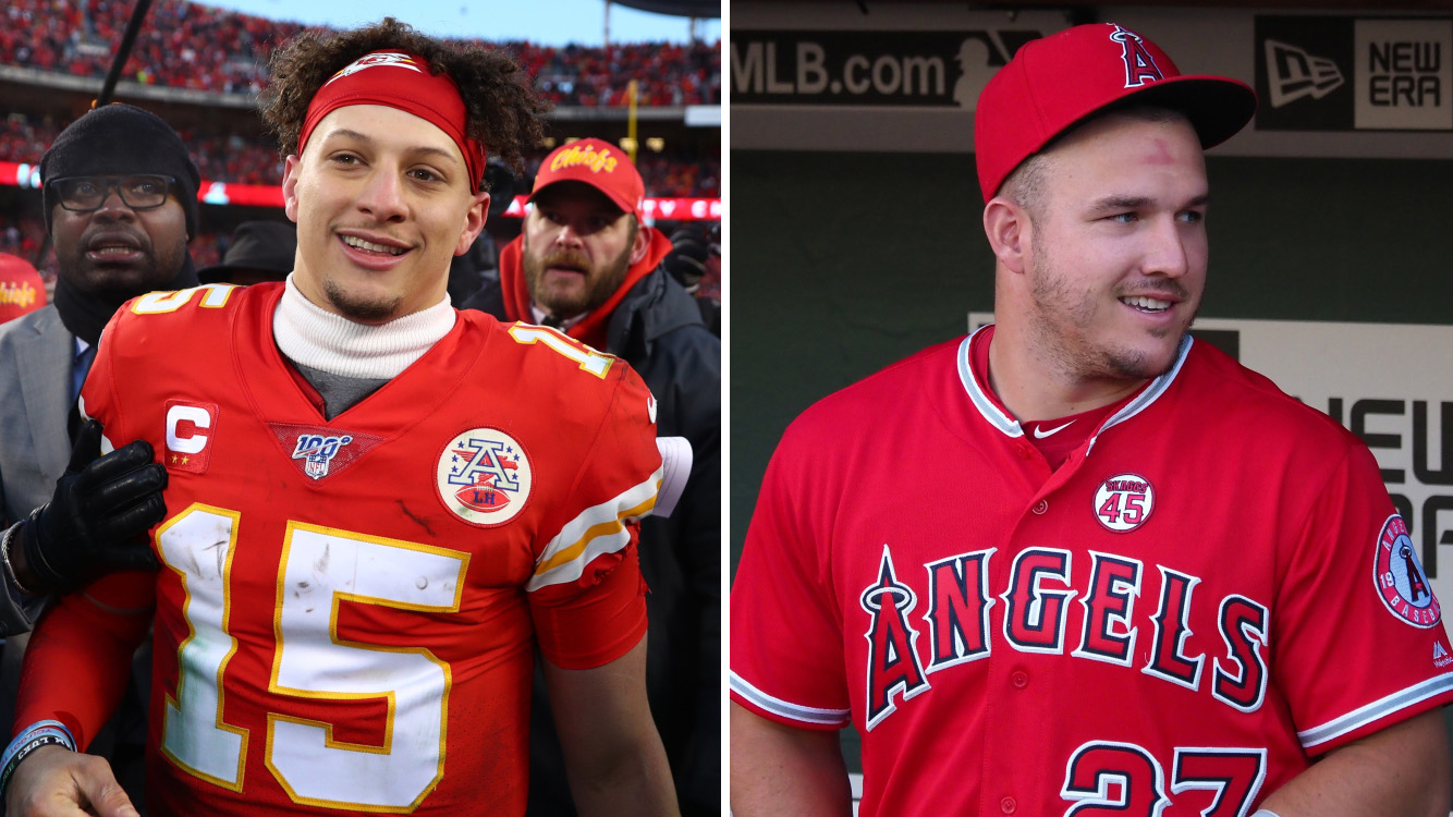 Inside the Patrick Mahomes-Mike Trout race to $500 million - Los Angeles  Times