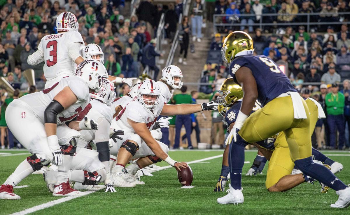 A look at the football history between Notre Dame and Stanford Sports