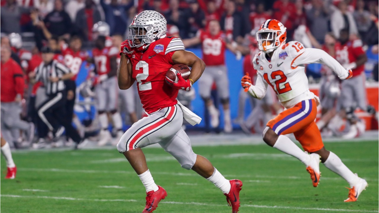 J.K. Dobbins Earns Highest Madden Rating for Rookie RB's - Sports ...