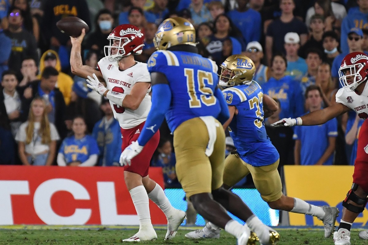 UCLA couldn't contain Jake Haener, who threw for 455 passing yards.