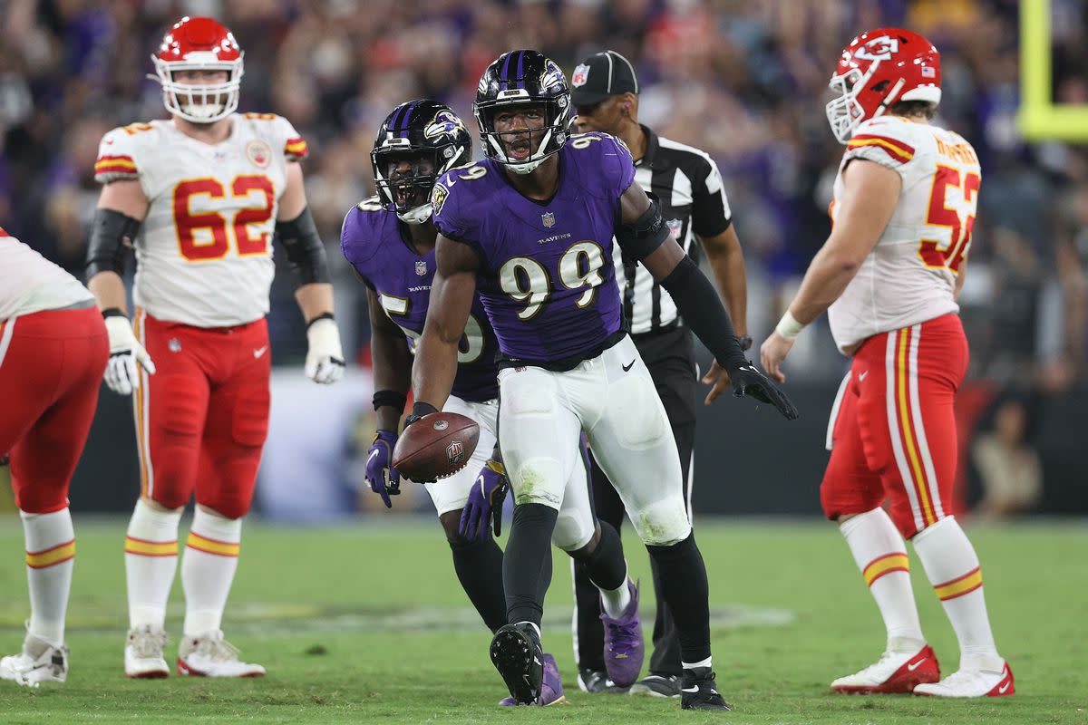 Rookie Odafe Oweh making 'huge impact' for Ravens