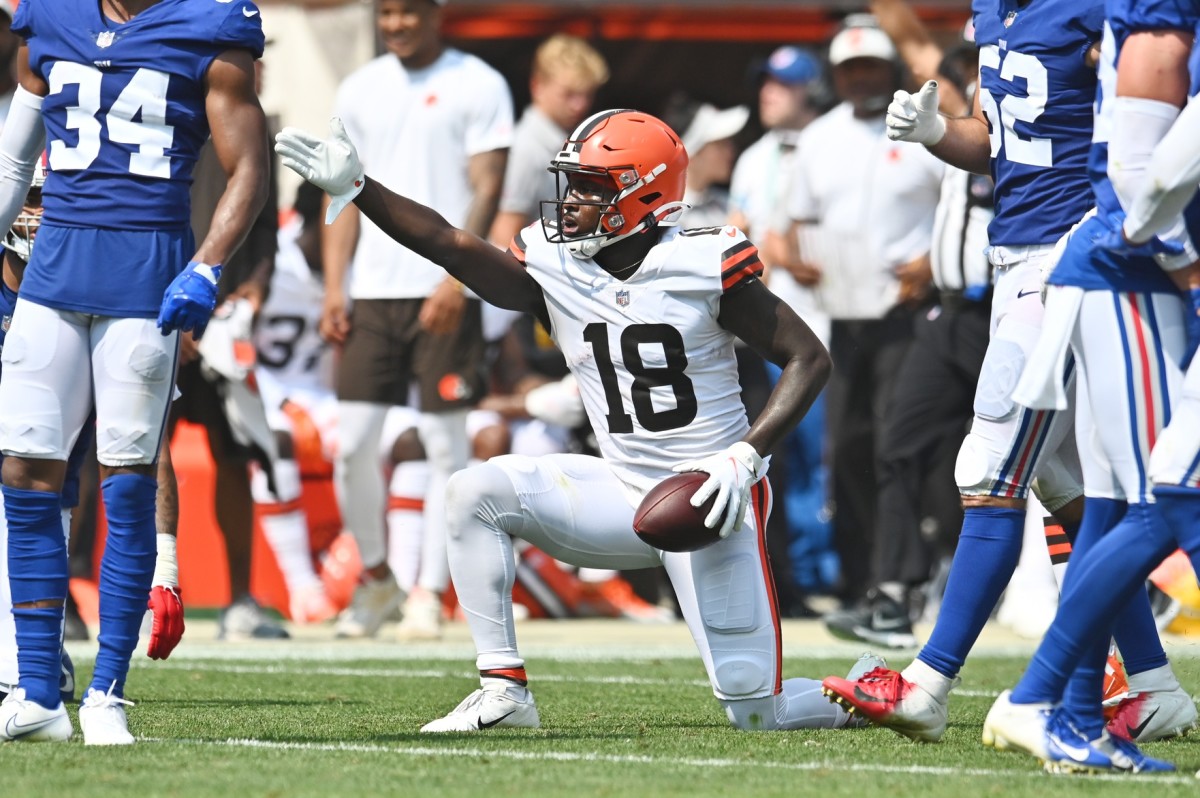 Cleveland Browns Sign WR Davion Davis to the Practice Squad Sports