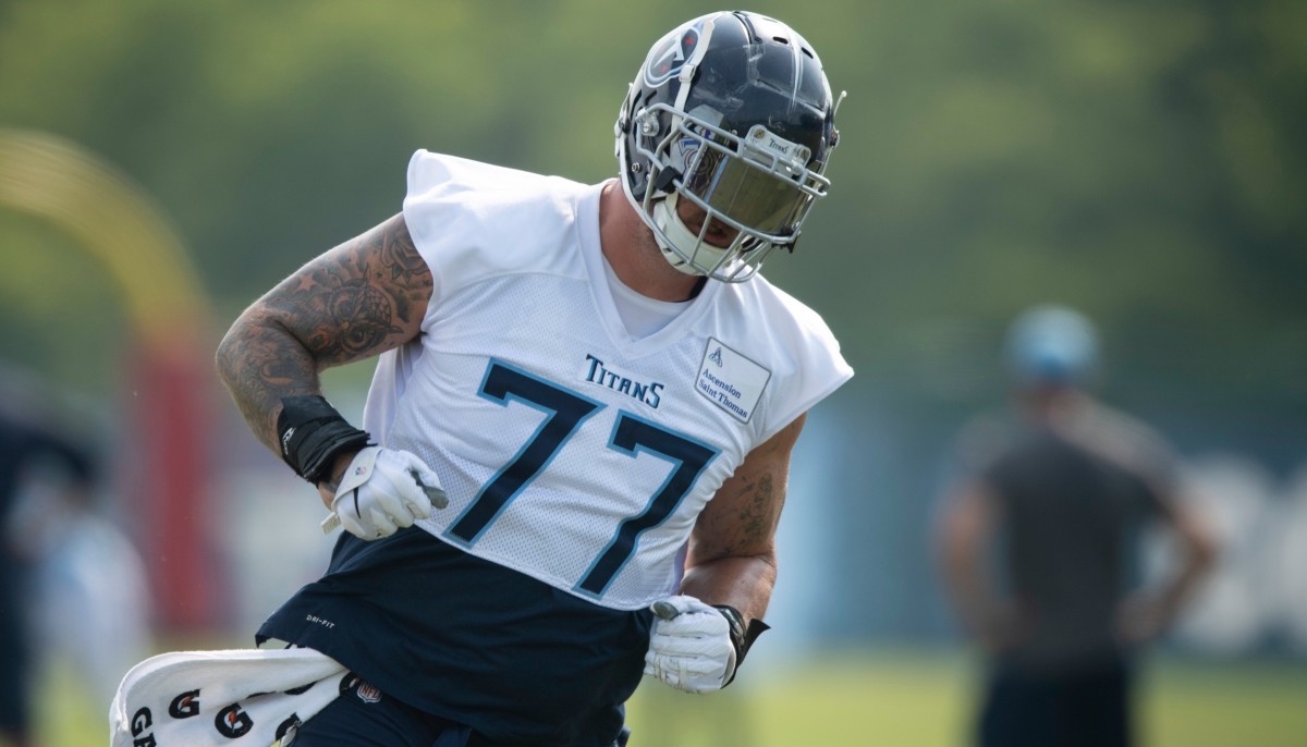 After Missing Game, Taylor Lewan Gets in a Full Week of Practice - Sports  Illustrated Tennessee Titans News, Analysis and More