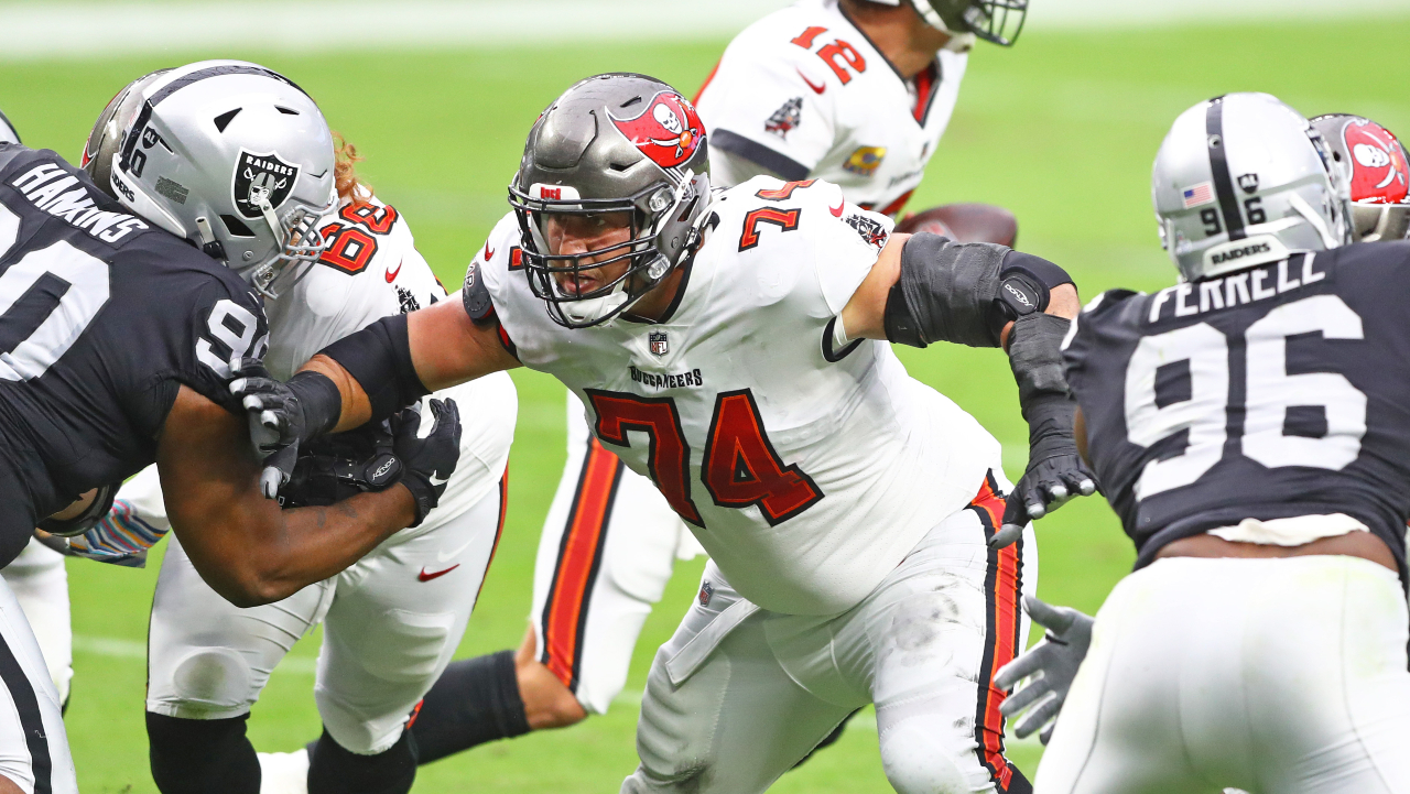 Report Buccaneers Free Up Cap Space by Restructuring Ali Marpet's